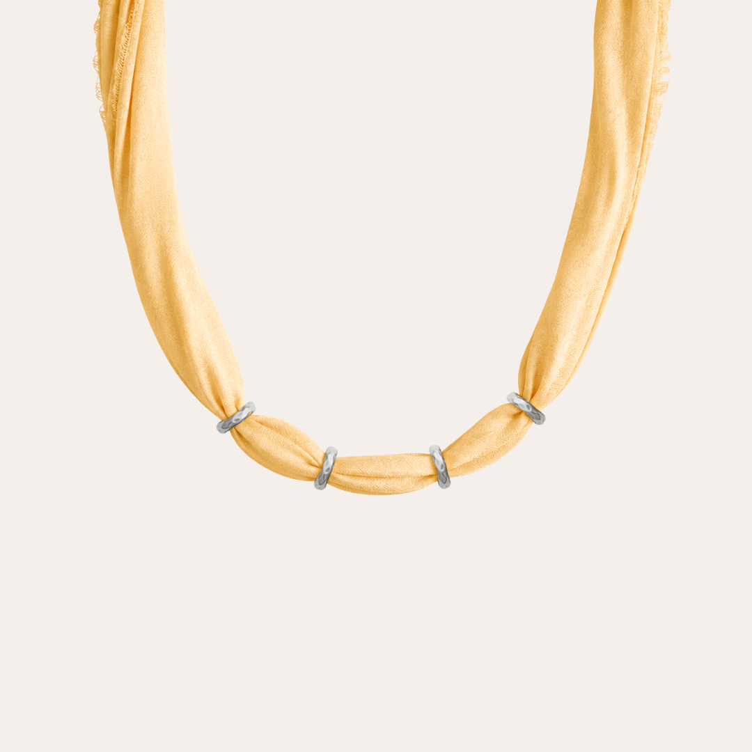 heylove COLLAR SEDA PARA PERSONALIZAR CREMA CATALANA