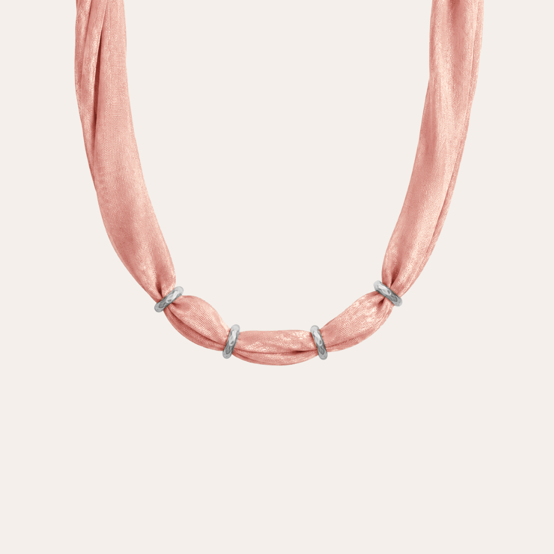 heylove COLLAR SEDA PARA PERSONALIZAR ROSA x CLINIQUE