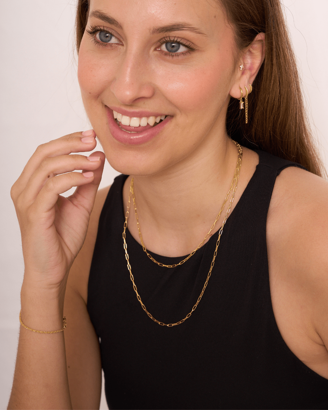 heylove COLLARES CADENA RECTANGLE CHAIN