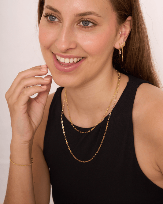 heylove COLLARES CADENA RECTANGLE CHAIN