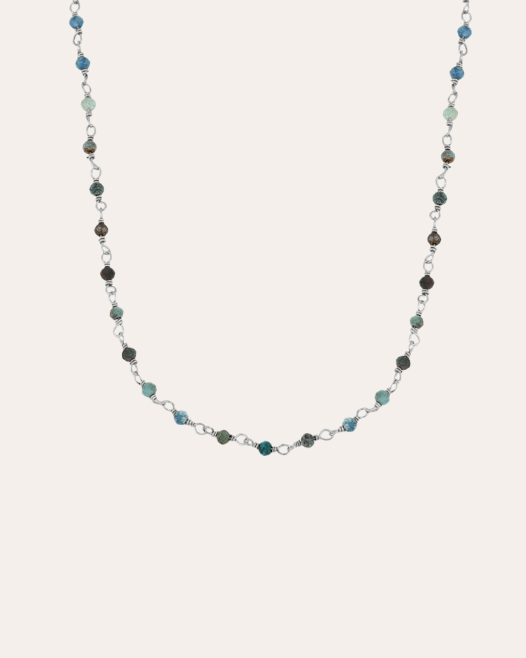 heylove COLLARES CADENA ROSARIO CRISOCOLA