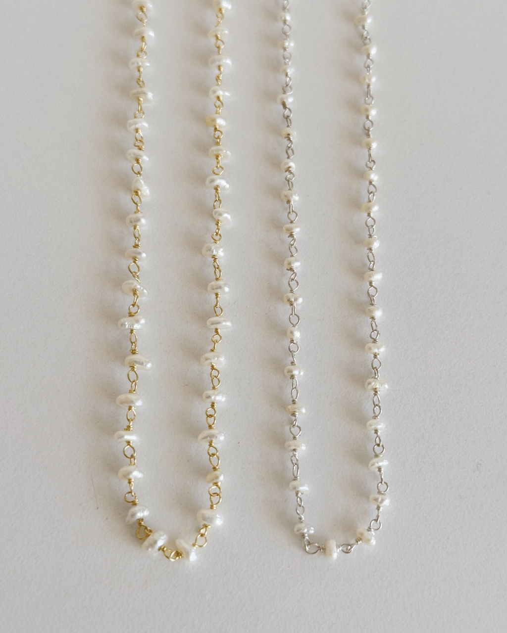heylove COLLARES CADENA ROSARIO PERLA