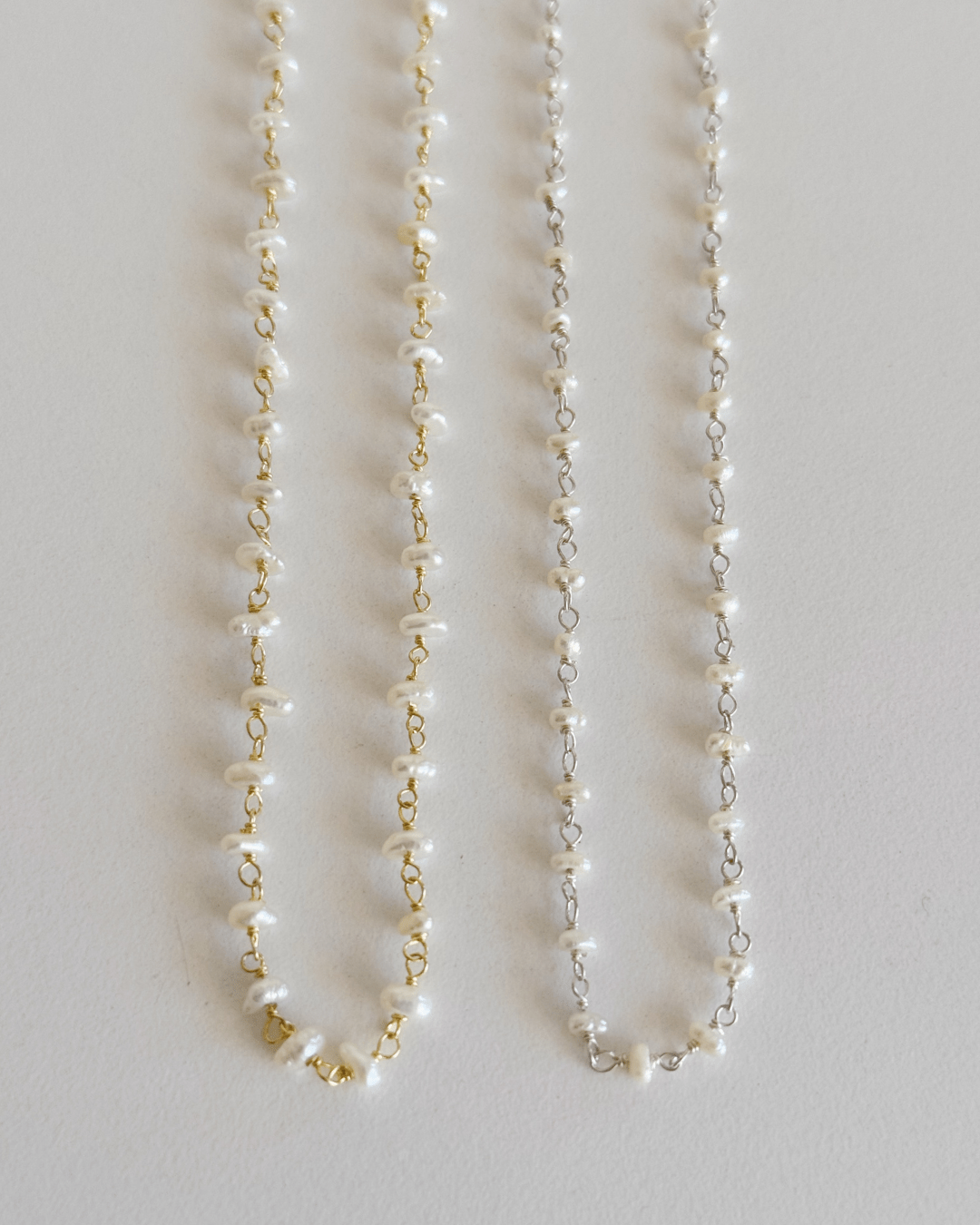 heylove COLLARES CADENA ROSARIO PERLA