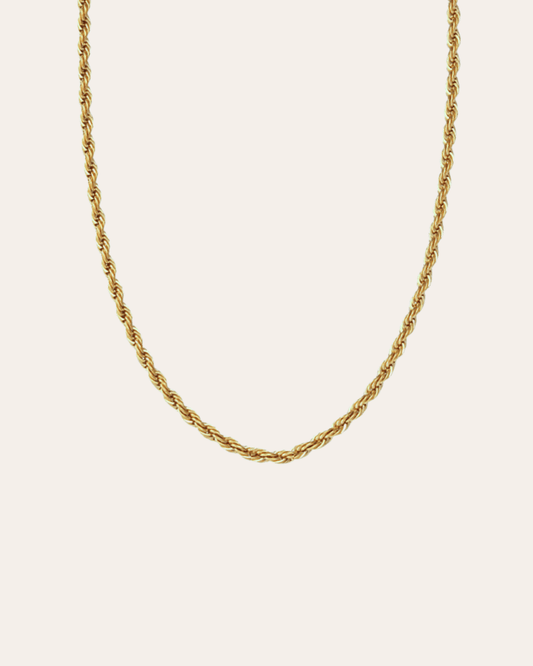 heylove COLLARES CADENA TWIST ACERO