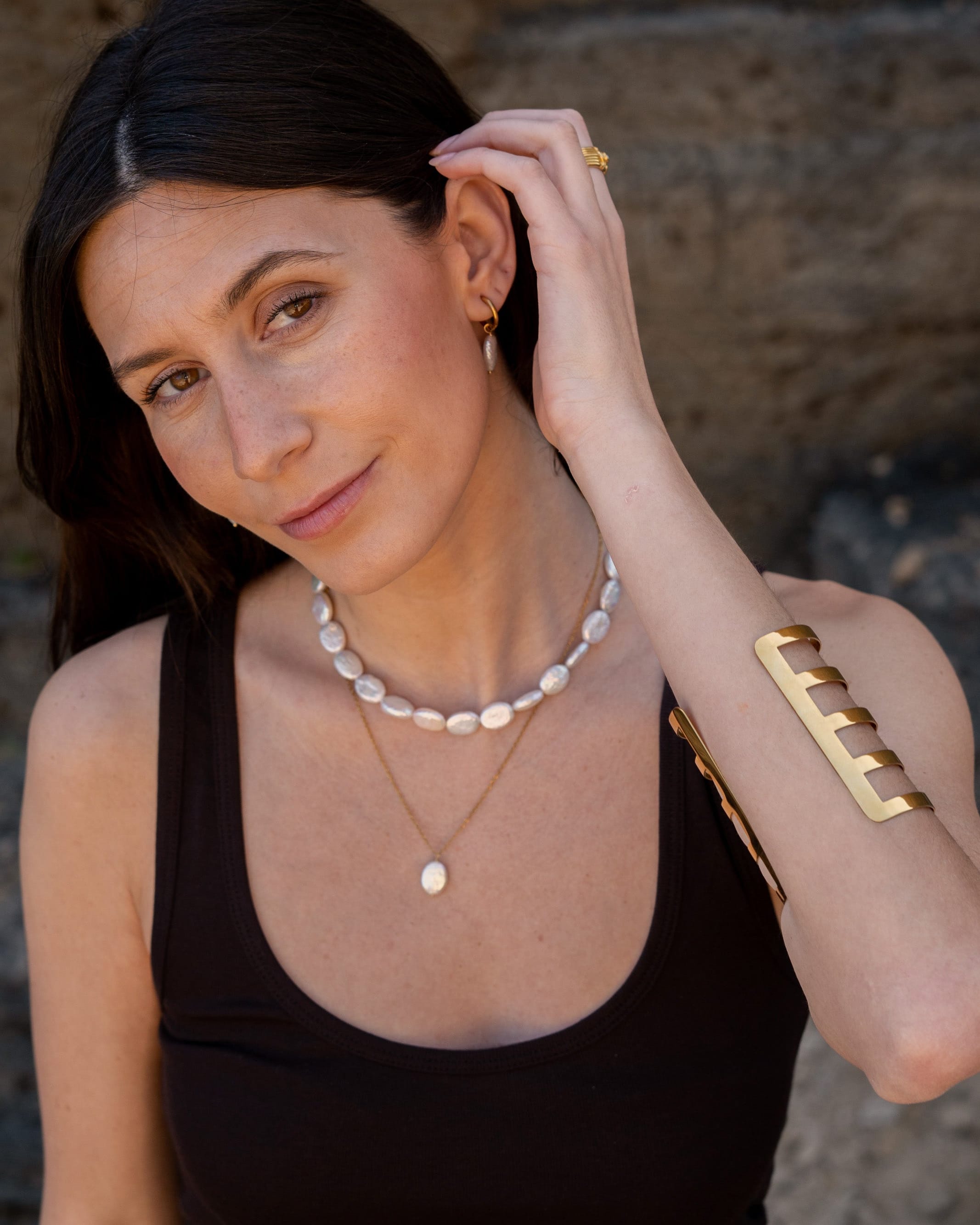 heylove COLLARES CHOKER DE PERLAS