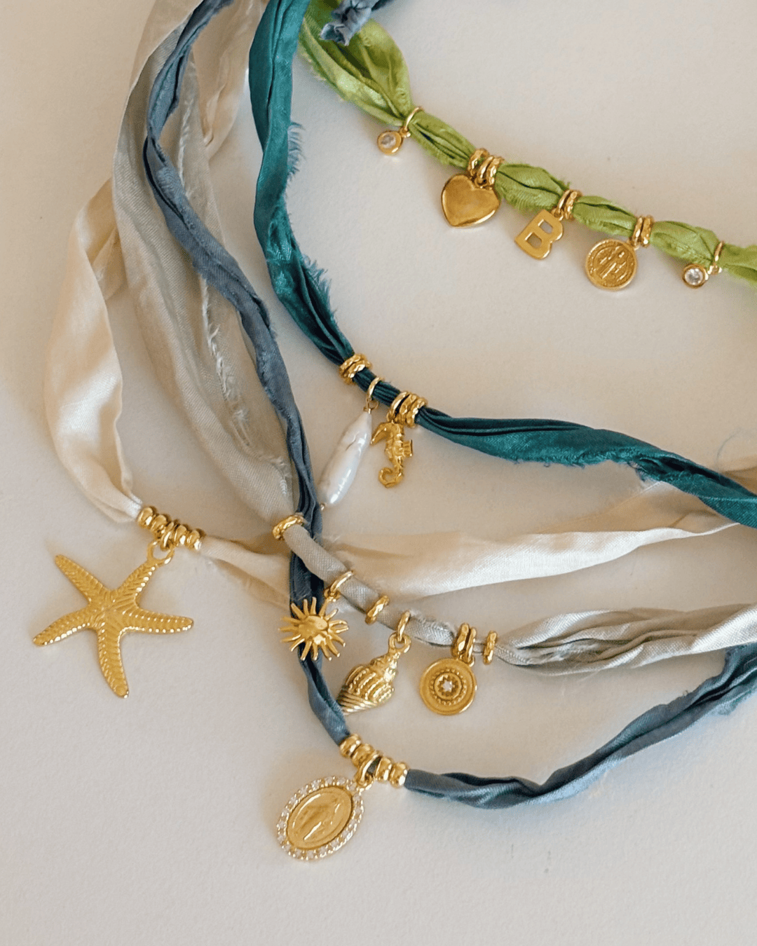 heylove COLLARES CINTA DE SEDA