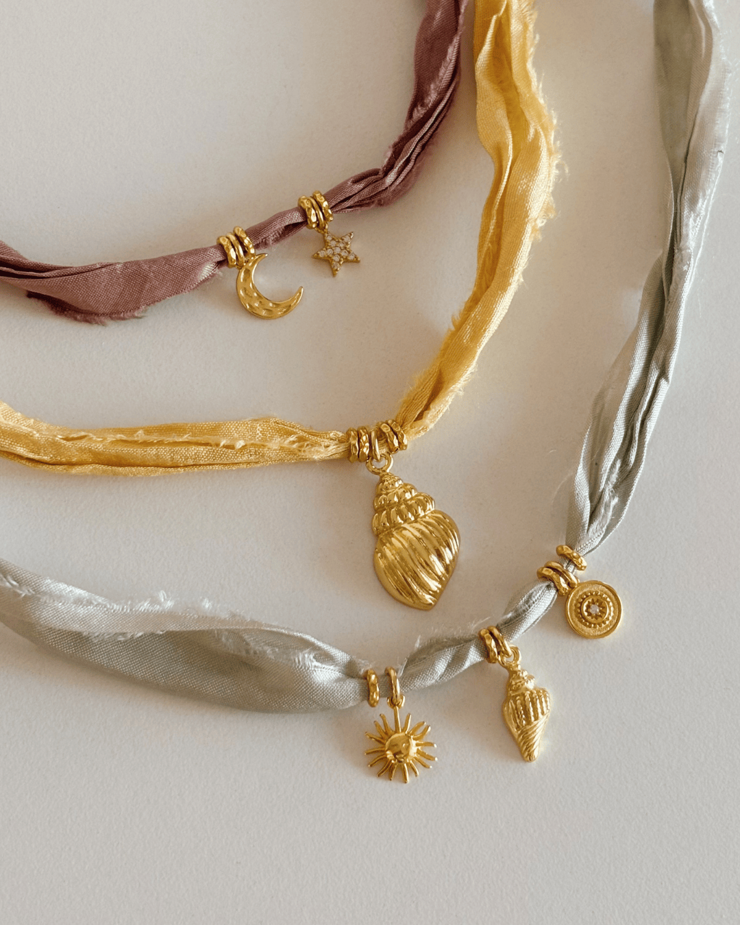 heylove COLLARES CINTA DE SEDA