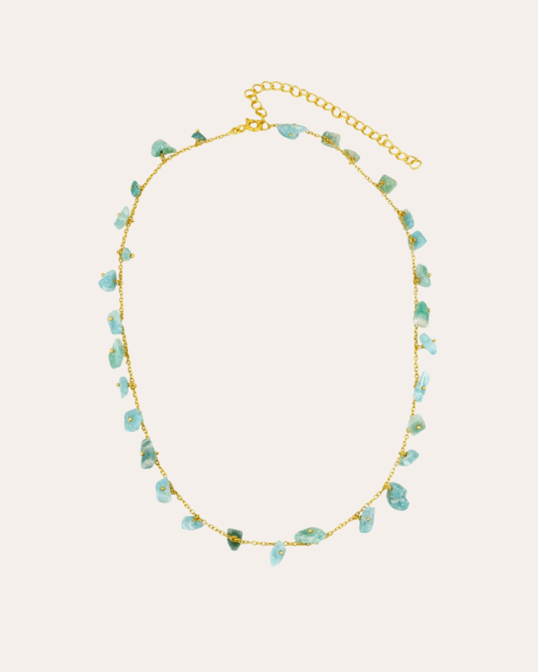 heylove COLLARES COLLAR CHIPS AMAZONITA