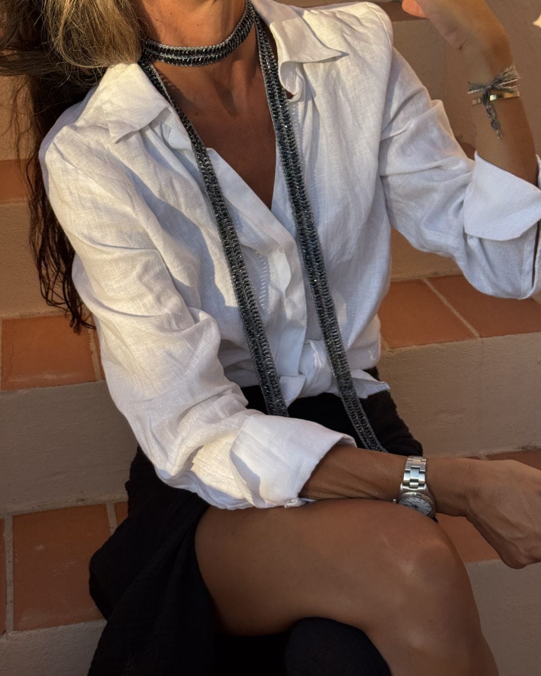 heylove COLLARES COLLAR CROCHET NOCHE