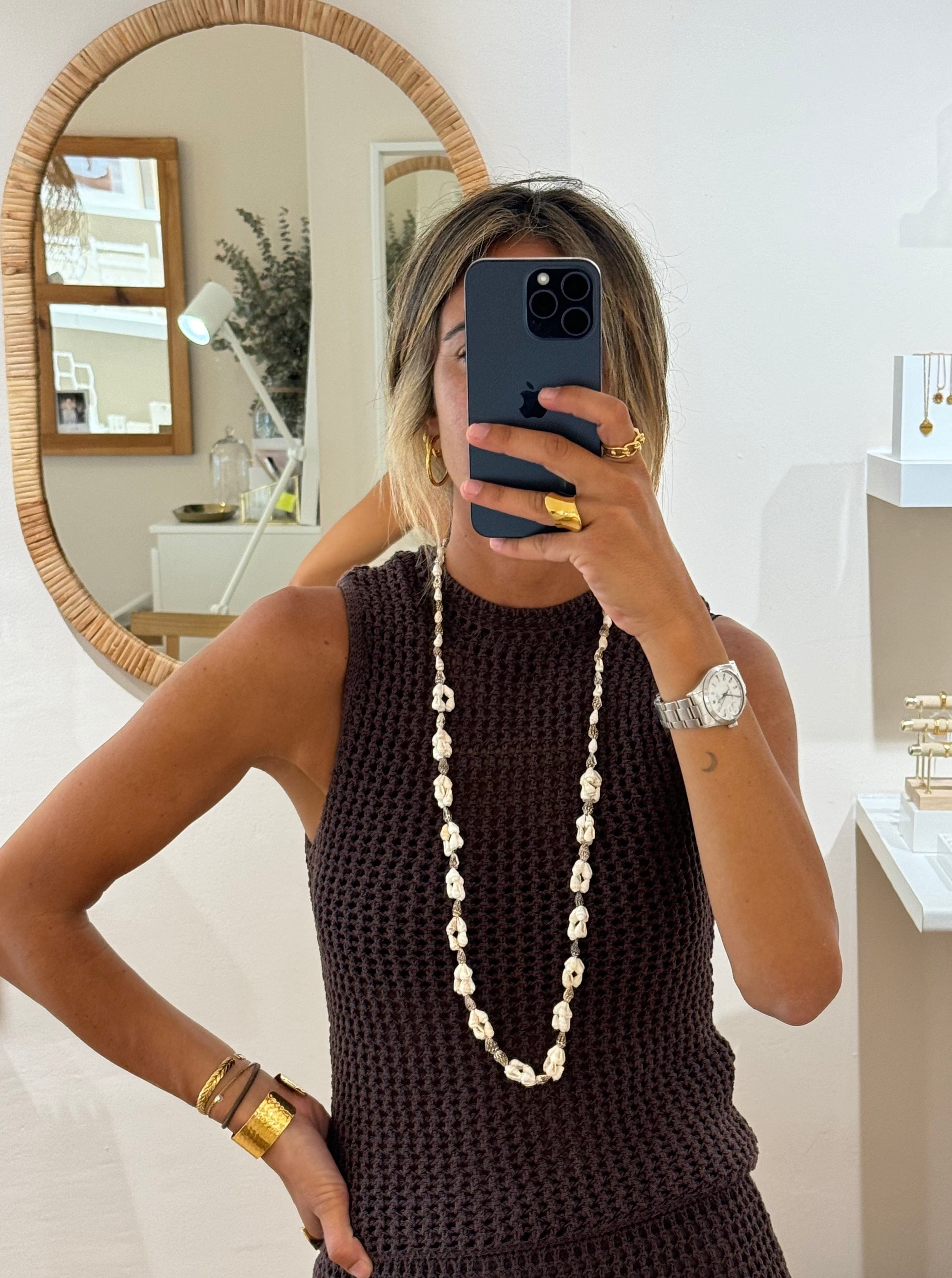 heylove COLLARES COLLAR DE CONCHAS NATURALES