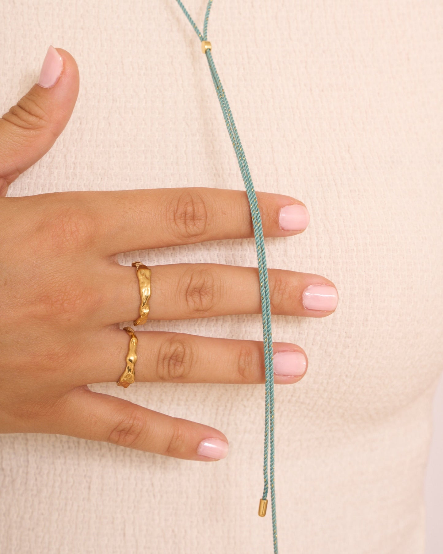 heylove COLLARES COLLAR DE CORDON FINO AJUSTABLE