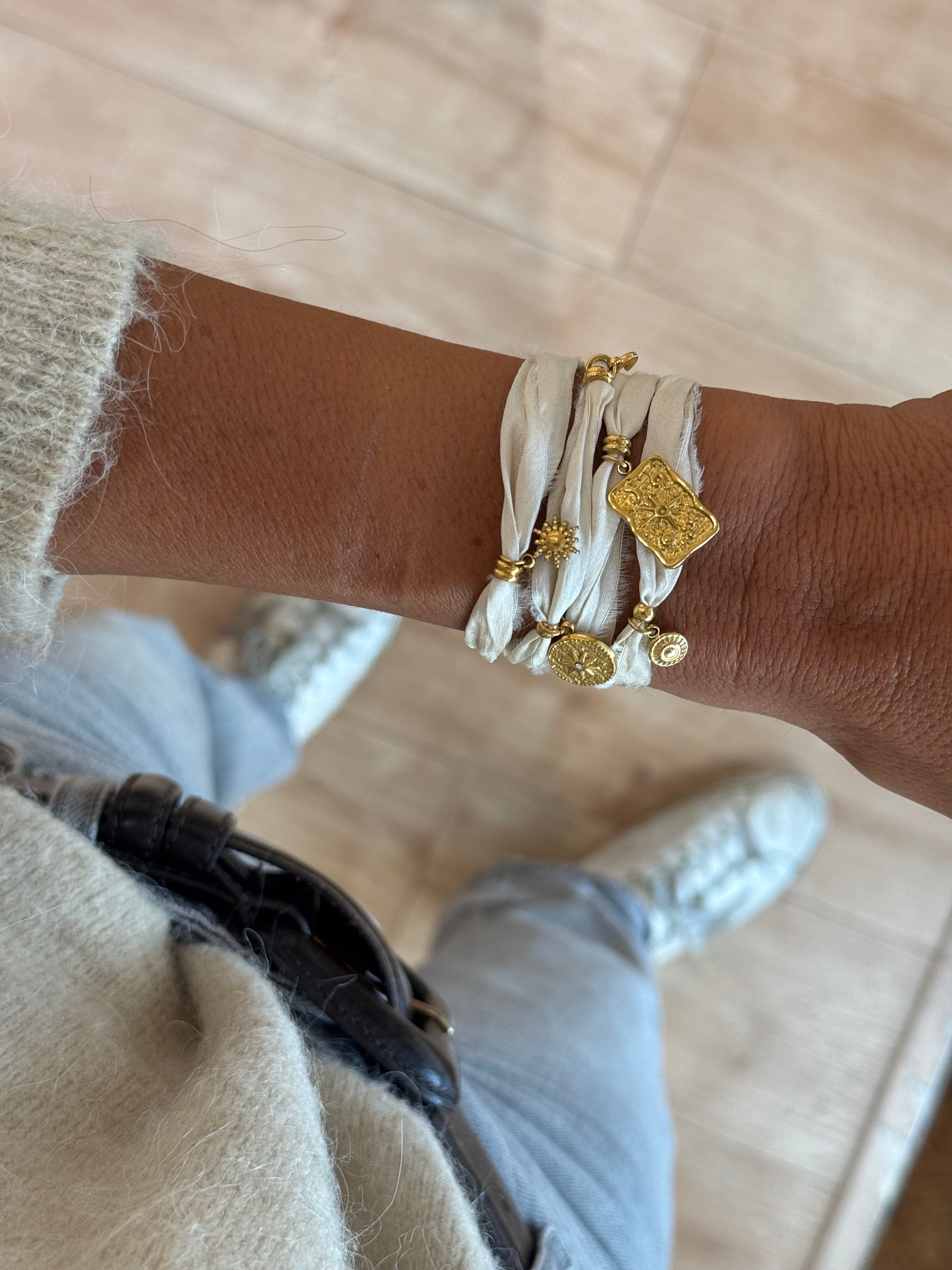 heylove COLLARES COLLAR DE SEDA CON CHARMS