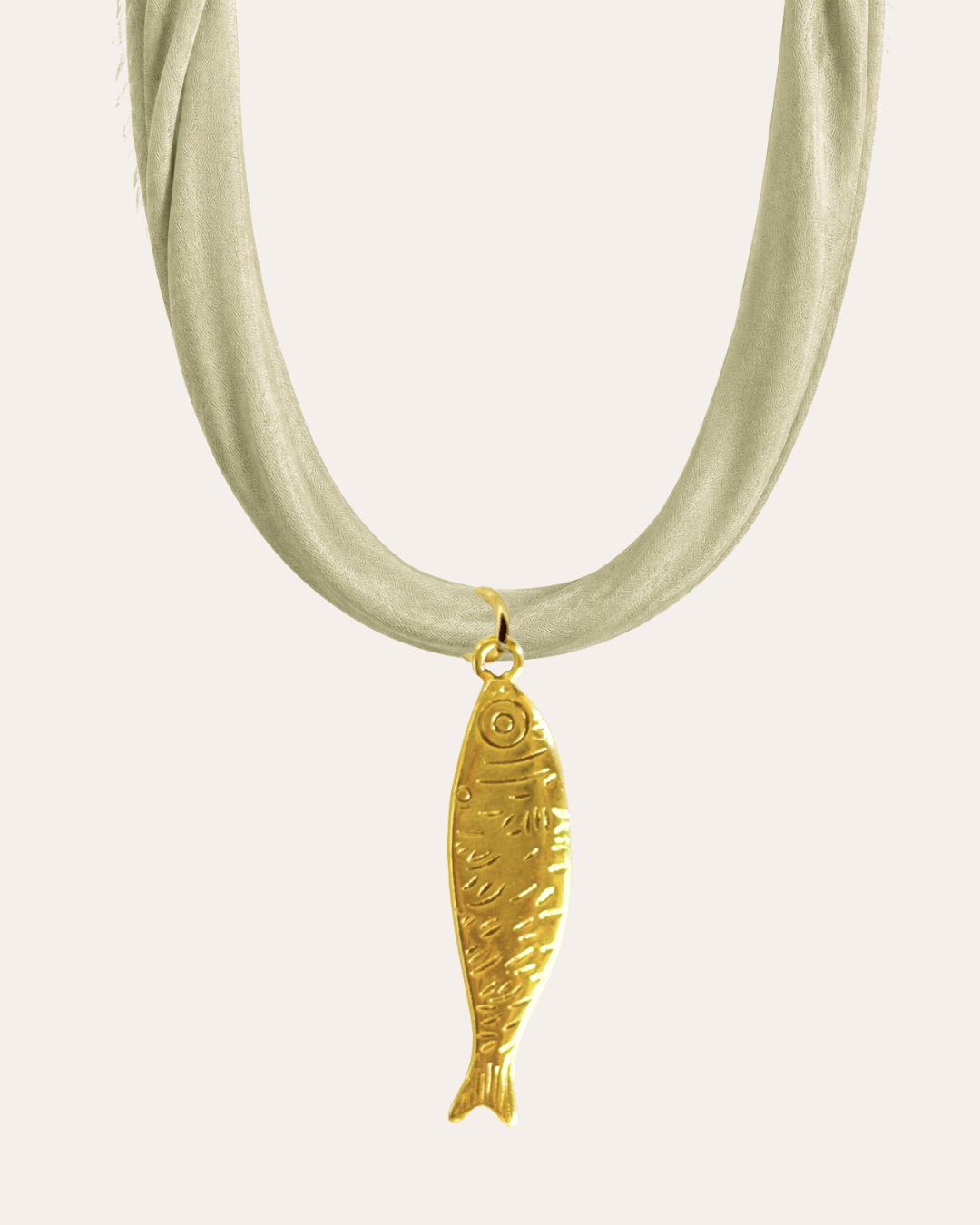 heylove COLLARES COLLAR DE SEDA CON PEZ
