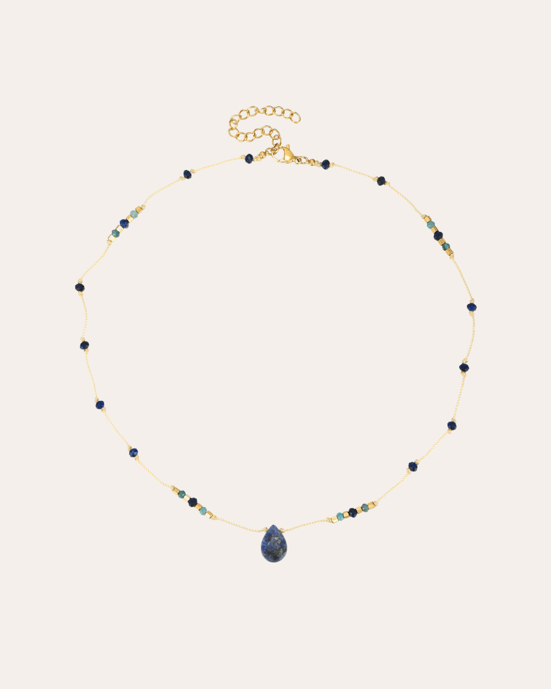 heylove COLLARES COLLAR DROP MINERAL LAPISLAZULI