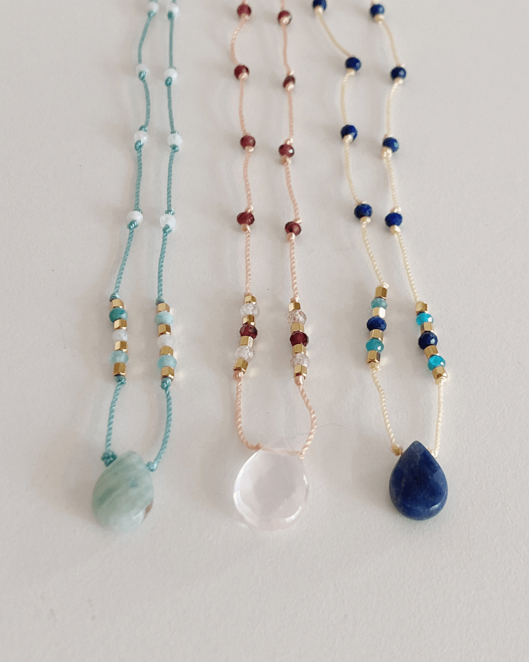 heylove COLLARES COLLAR DROP MINERAL LAPISLAZULI