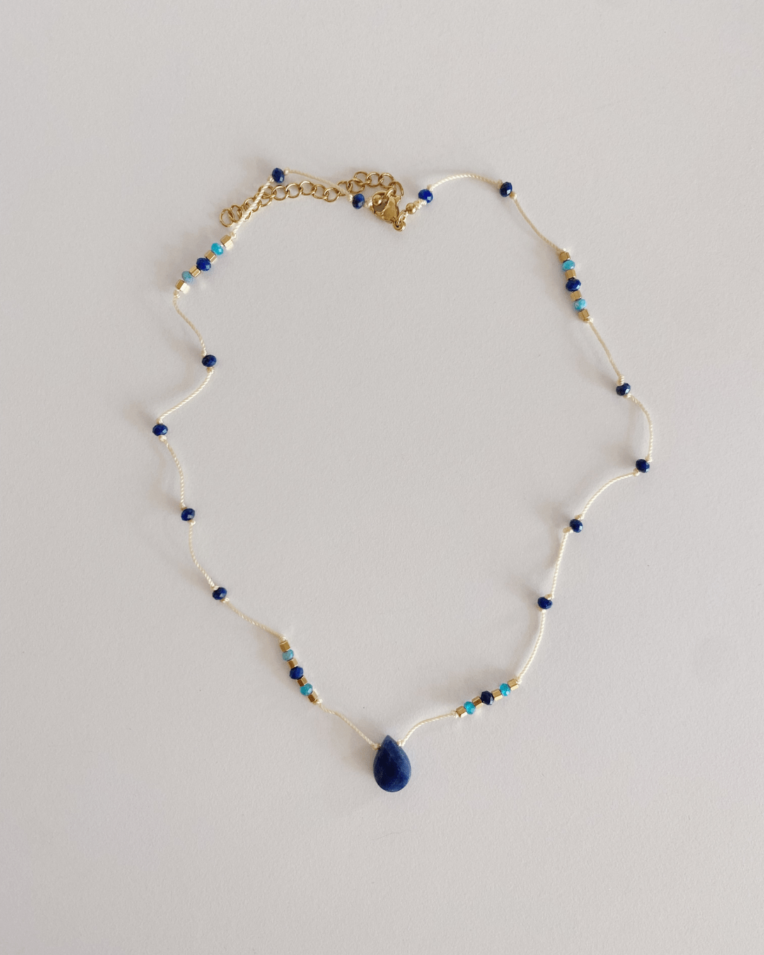 heylove COLLARES COLLAR DROP MINERAL LAPISLAZULI