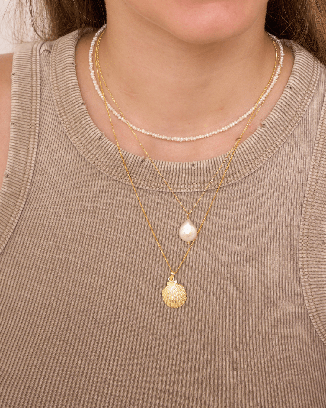 heylove COLLARES COLLAR MERMAID PERLA MINI