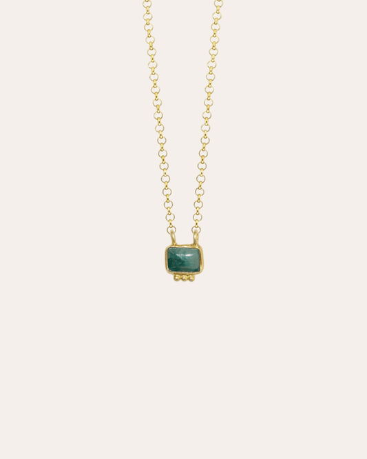 heylove COLLARES COLLAR MINERAL CUADRADO
