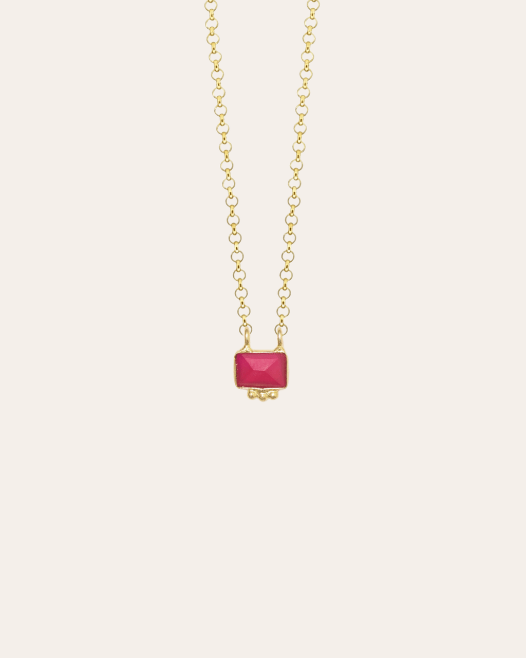 heylove COLLARES COLLAR MINERAL CUADRADO