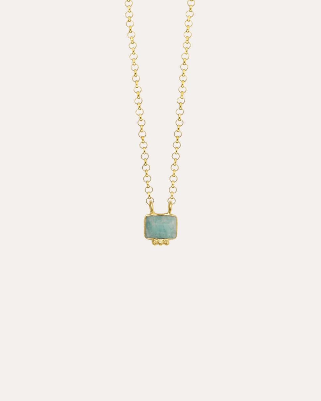 heylove COLLARES COLLAR MINERAL CUADRADO