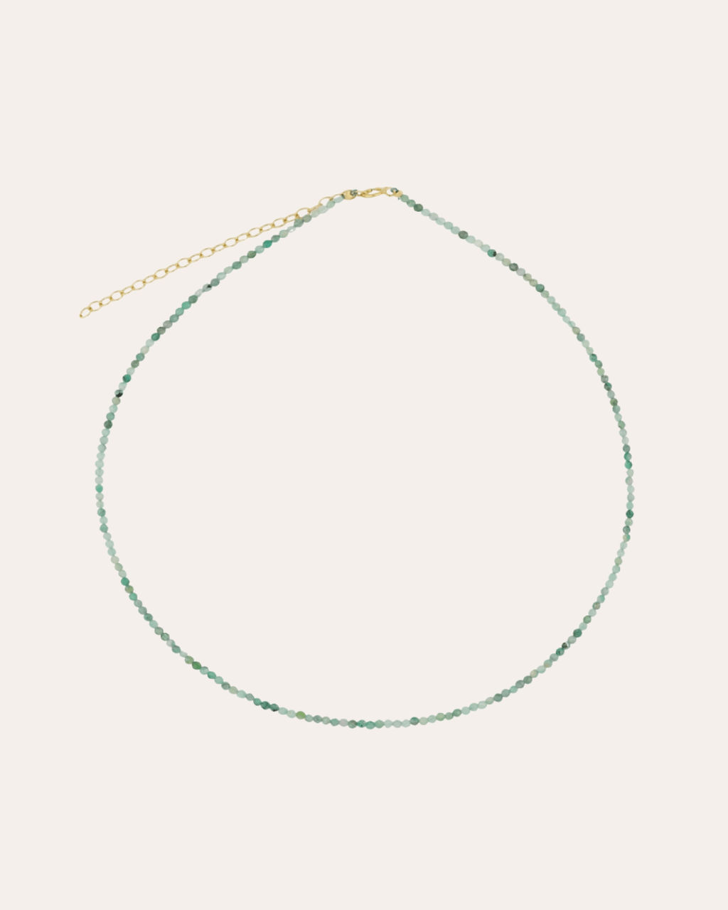 heylove COLLARES COLLAR MINERAL ESMERALDA 2 MM
