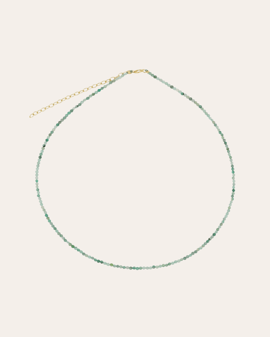 heylove COLLARES COLLAR MINERAL ESMERALDA 2 MM