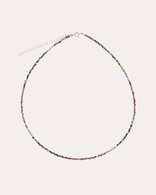 heylove COLLARES COLLAR MINERAL RUBI & ZOISITA 2.3 MM