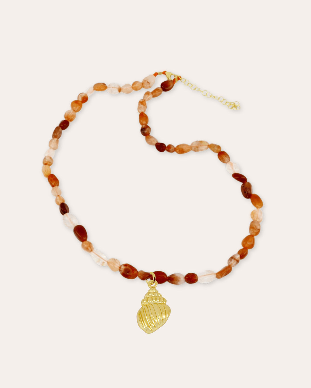 heylove COLLARES COLLAR MINERALES NARANJA