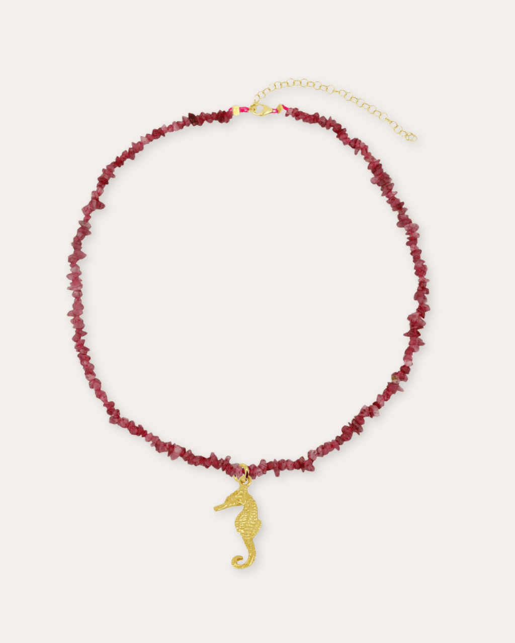heylove COLLARES COLLAR MINERALES ROJO