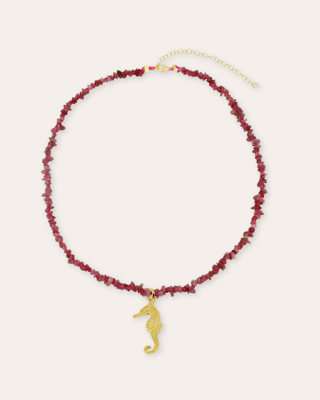 heylove COLLARES COLLAR MINERALES ROJO