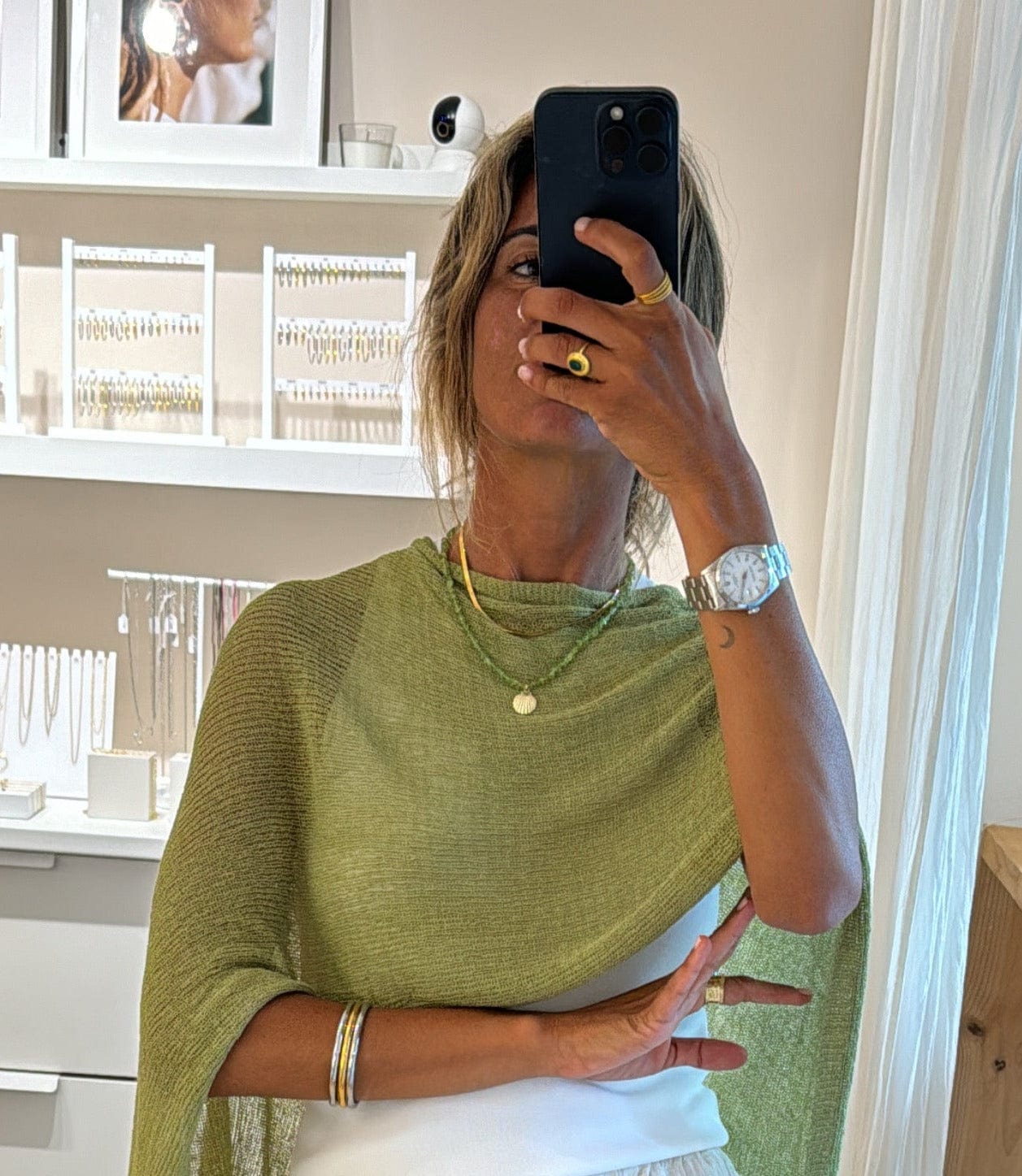 heylove COLLARES COLLAR MINERALES VERDE