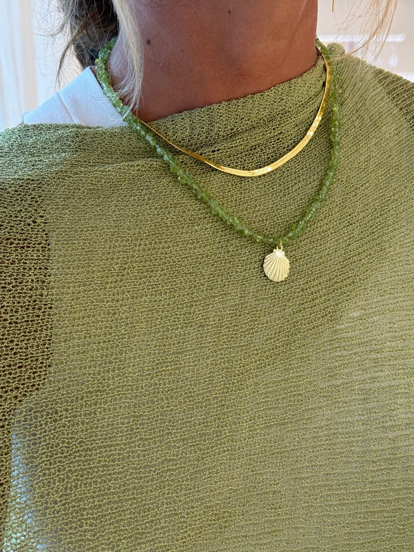 heylove COLLARES COLLAR MINERALES VERDE