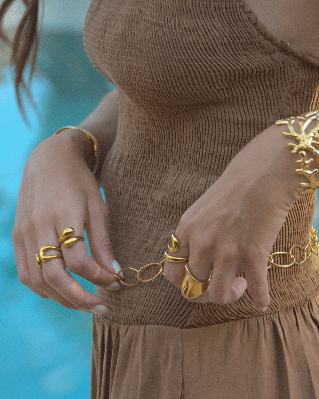 heylove COLLARES COLLAR OVALADO ACERO