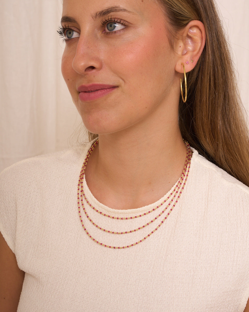 heylove COLLARES COLLAR TRIPLE MIYUKI
