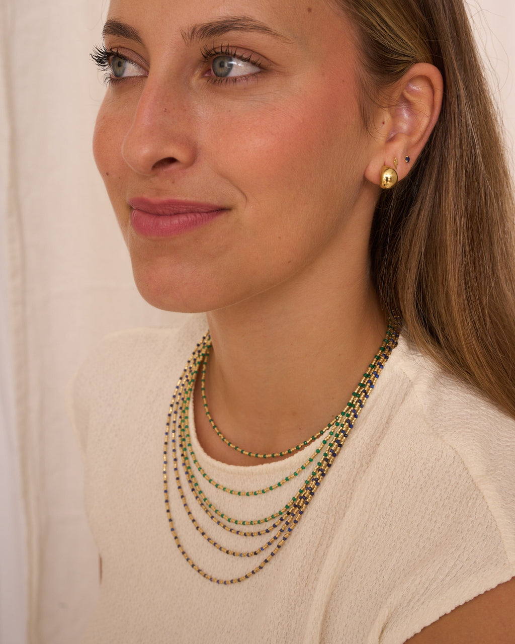 heylove COLLARES COLLAR TRIPLE MIYUKI