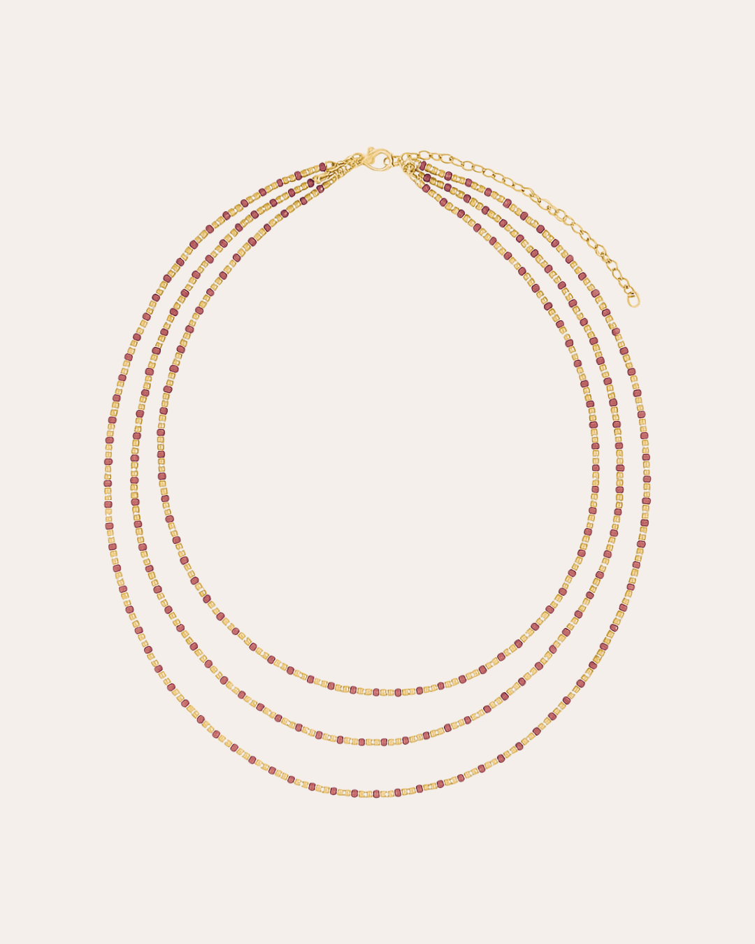 heylove COLLARES COLLAR TRIPLE MIYUKI