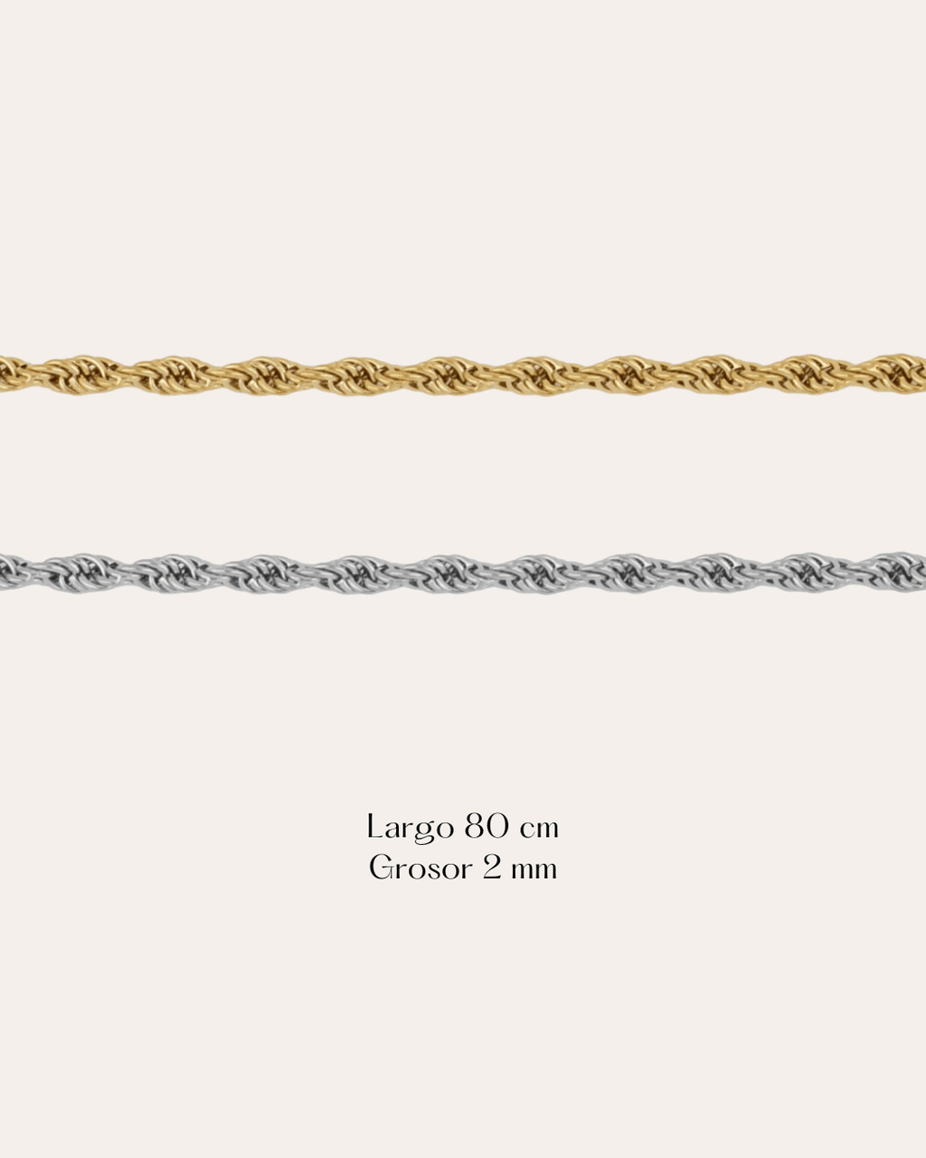 heylove COLLARES COLLAR TWIST LARGO