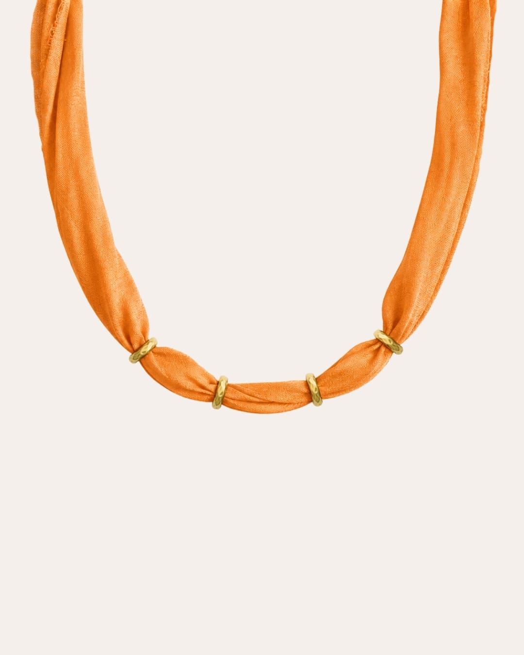 heylove COLLARES SEDA PARA PERSONALIZAR NARANJA