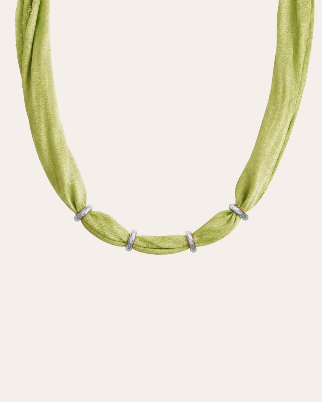 heylove COLLARES SEDA PARA PERSONALIZAR VERDE LIMA