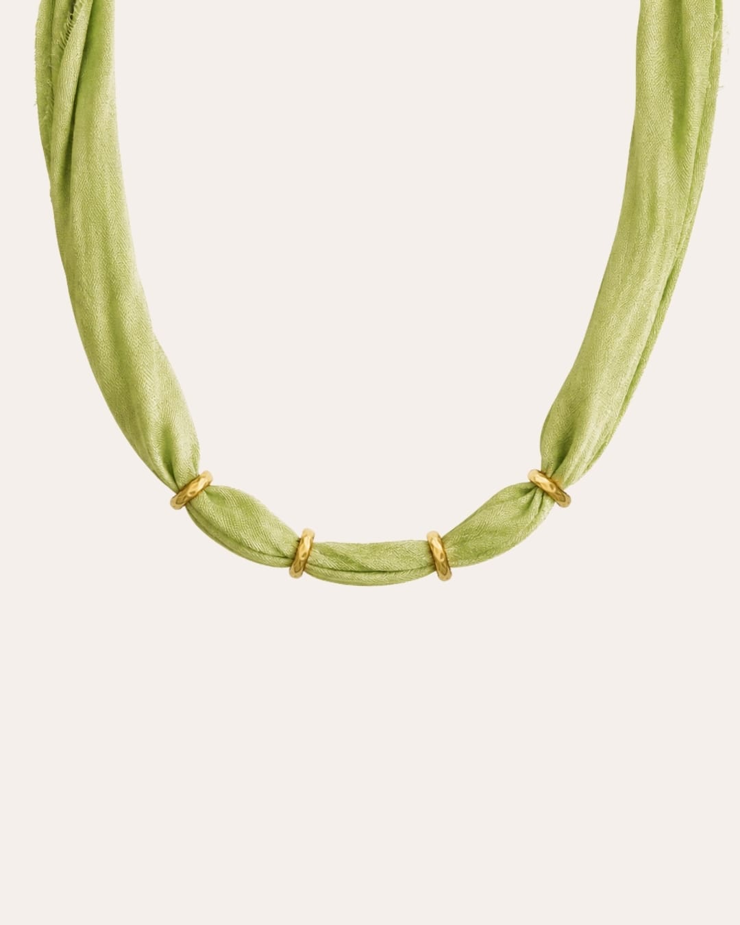 heylove COLLARES SEDA PARA PERSONALIZAR VERDE LIMA