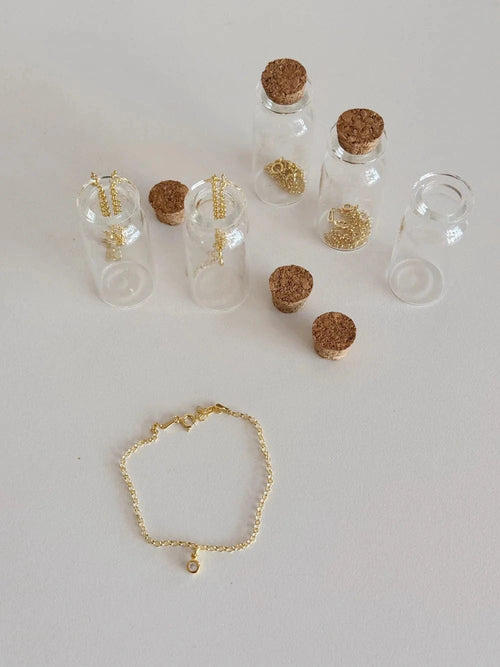 heylove Detalles Pack pulsera circonita & bote