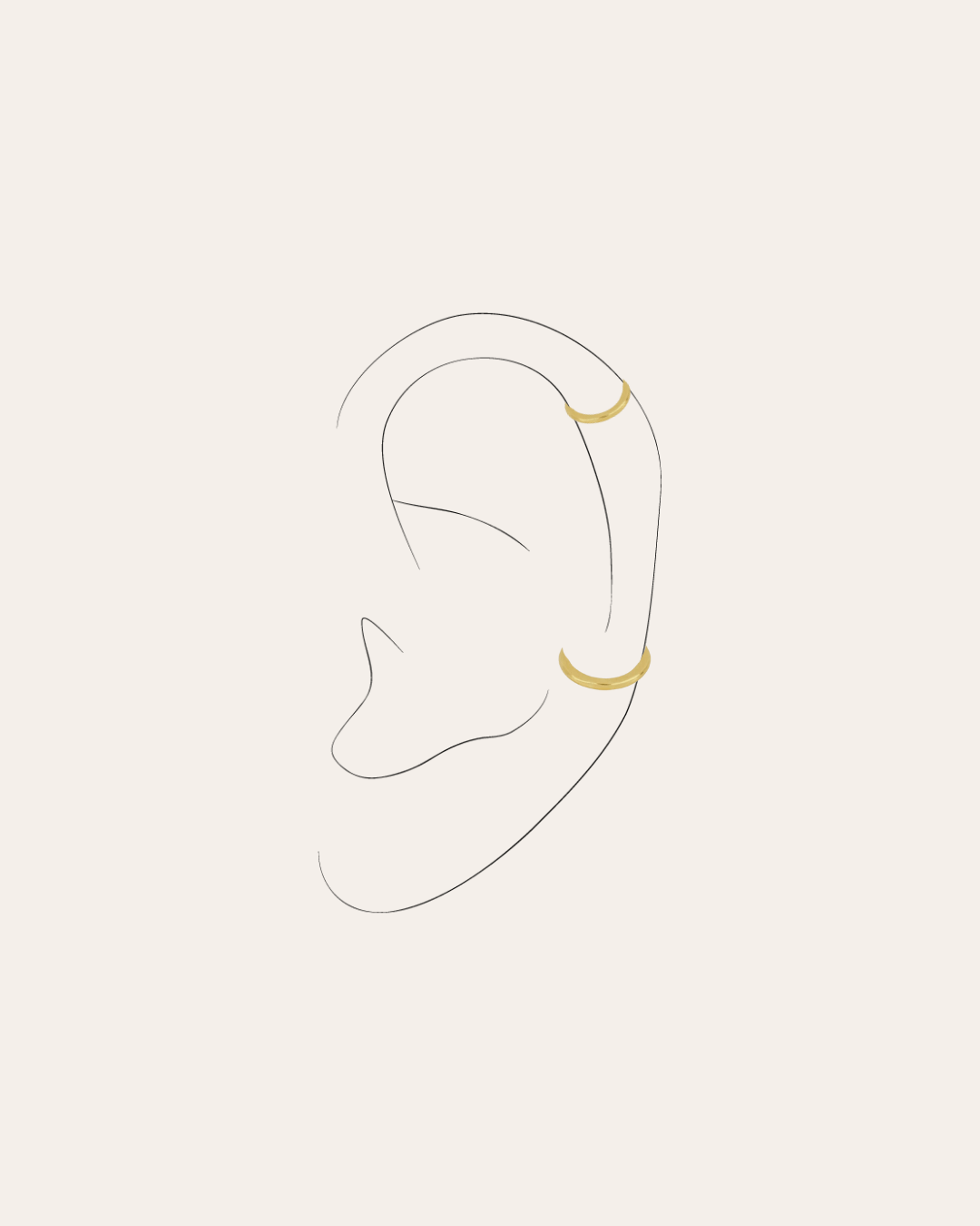 heylove EARCUFF EAR CUFF BASIC