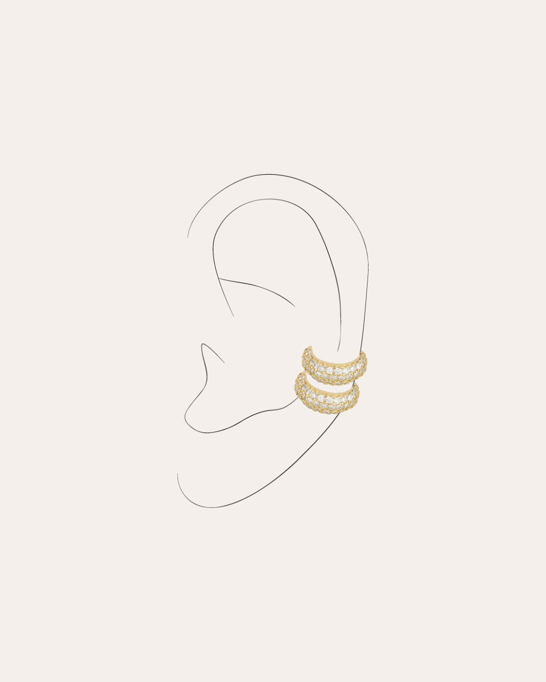 heylove EARCUFF EARCUFF RIVIERE BOLD