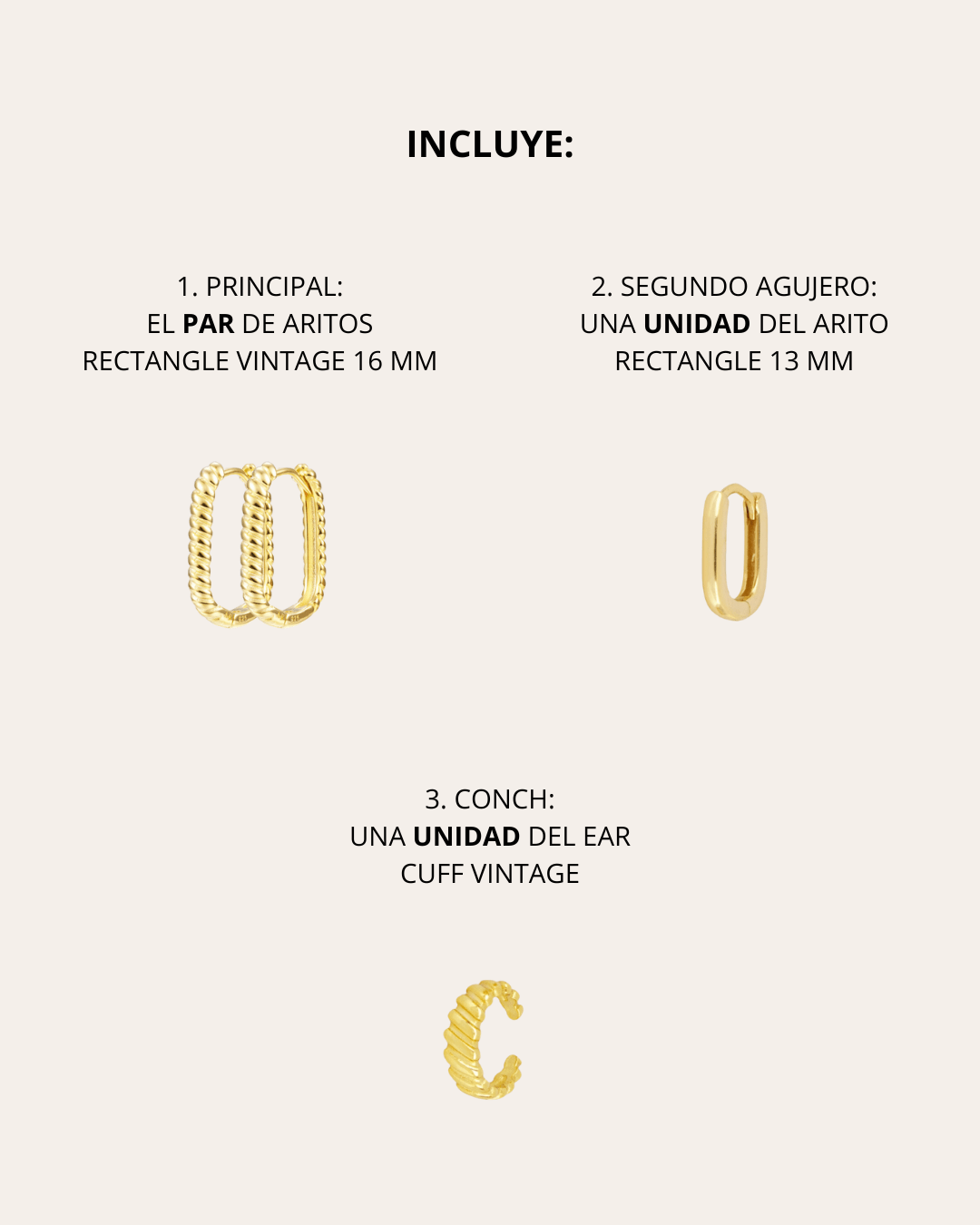 heylove PACKS PACK 01 PENDIENTES