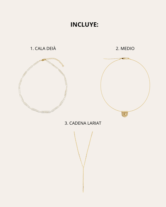 heylove PACKS PACK 02 COLLARES ORO