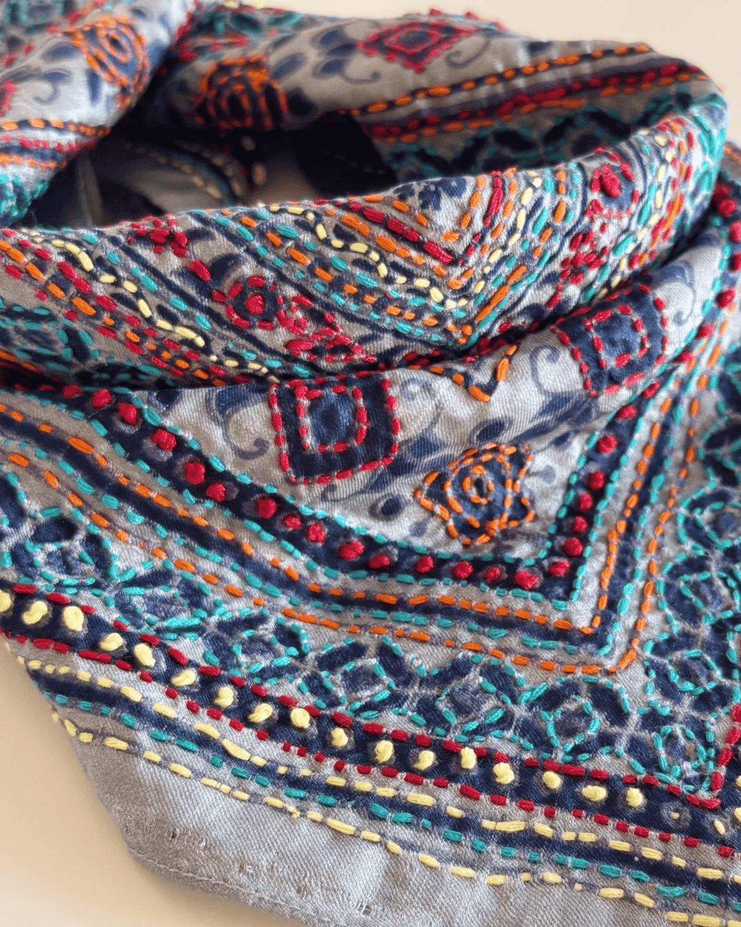 heylove PAÑUELO SEDA AZUL