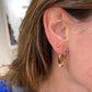 heylove Pendiente primera puesta CIRCONITA 2 MM ORO