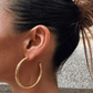 heylove PENDIENTES AROS MADAGASCAR - 50MM