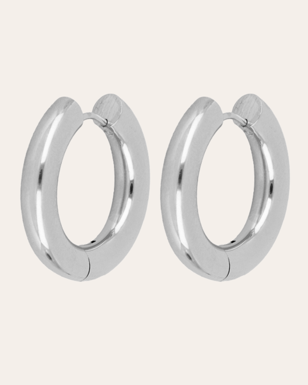 heylove PENDIENTES AROS USUAL ACERO