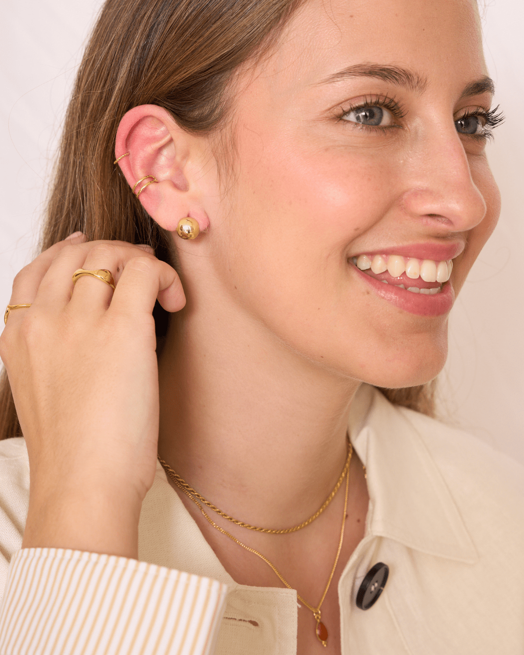 heylove PENDIENTES PENDIENTES BALL BOLD